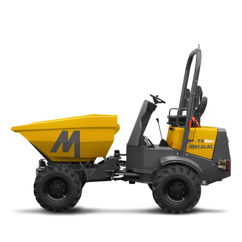 Dumper à déchargement frontal - TA2H - MECALAC Baumaschinen GmbH - à roues / diesel / pour chantier