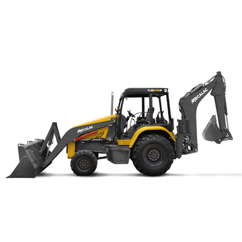 Chargeuse pelleteuse ergonomique - TLB840R - MECALAC Baumaschinen GmbH - frontale / multifonction / standard