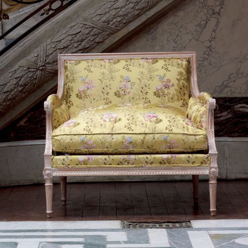 Tissu d'ameublement - POMPADOUR  - LELIEVRE - pour rideaux / mural / à fleurs