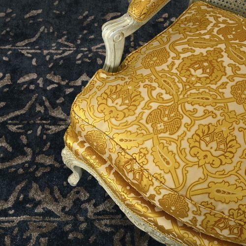 Tissu pour rideaux - LEONARDO    - LELIEVRE - mural / à motif / en lin
