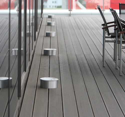 Lame de terrasse en bois composite - POPULAR SELECT - NATURinFORM GmbH - aspect bois / professionnelle / écolabel PEFC