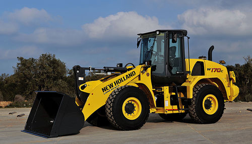 Chargeuse sur pneus - W170C - New Holland Construction - diesel / pour chantier