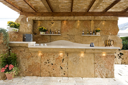 Bar de jardin résidentiel - Un Mondo in Pietra