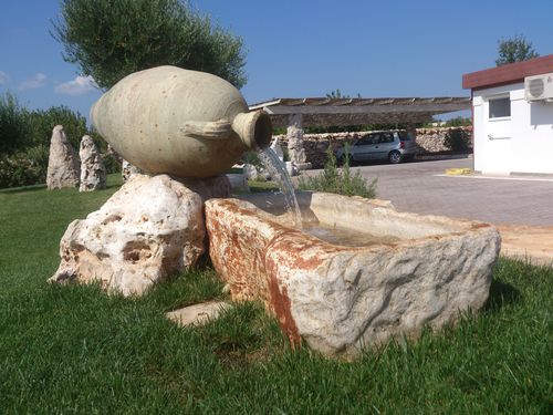 Fontaine de jardin - Un Mondo in Pietra - publique / en pierre naturelle