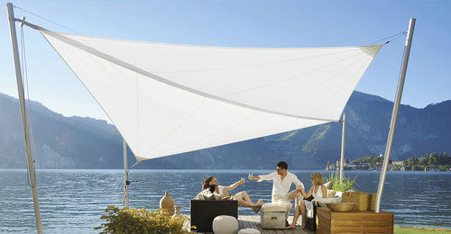 Voile d'ombrage imperméable - SOLIDAY-A  - Plaspack Netze GmbH