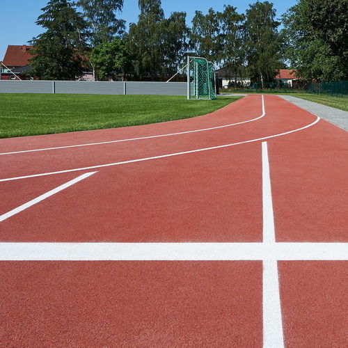 Sol sportif d'intérieur - SES / SL - Polytan GmbH - d'extérieur / en EPDM / en caoutchouc