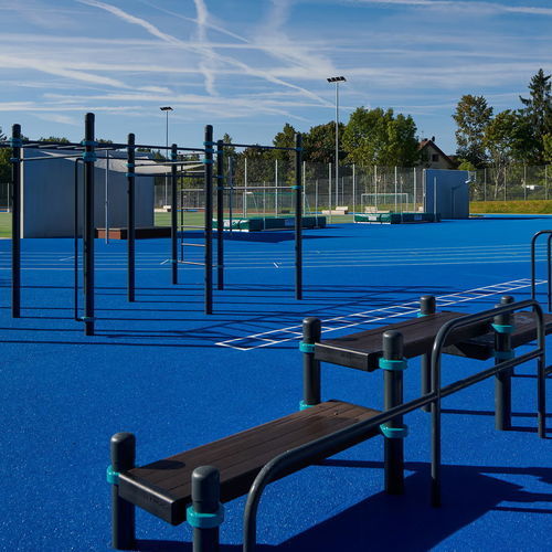 Sol sportif d'extérieur - FSE GT - Polytan GmbH - en polyuréthane / en PU / en EPDM