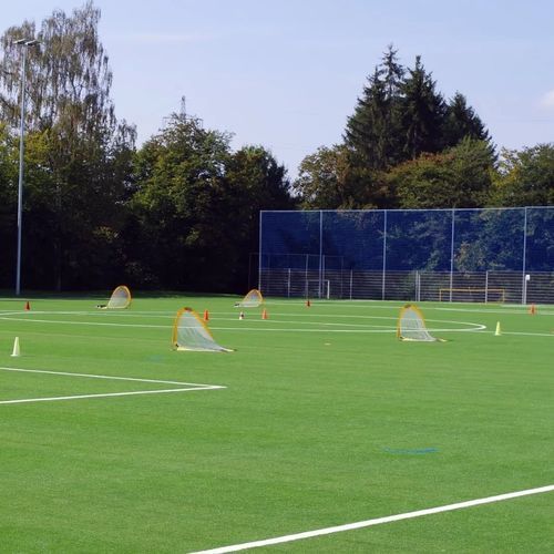 Sol sportif d'extérieur - TRION R - Polytan GmbH - en plastique recyclé / synthétique / en polyéthylène