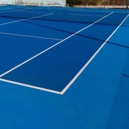 Sol sportif d'extérieur - MASTERS 8 - Polytan GmbH - en acrylique / en matériaux composites / pour activité sportive