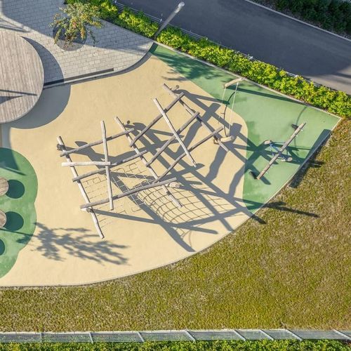 Sol en paillis de caoutchouc pour espaces publics - FS GT - Polytan GmbH