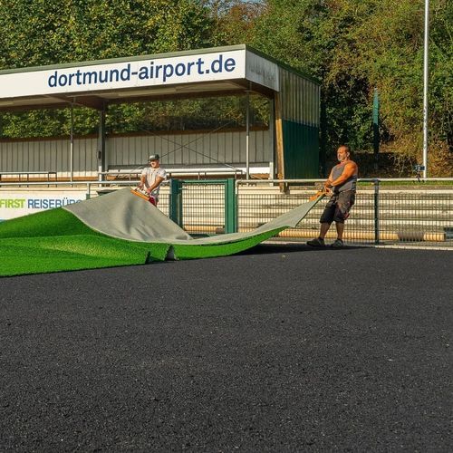 Sous-couche résiliente SBR - GTR - Polytan GmbH - en caoutchouc / en caoutchouc recyclé / pour installation sportive