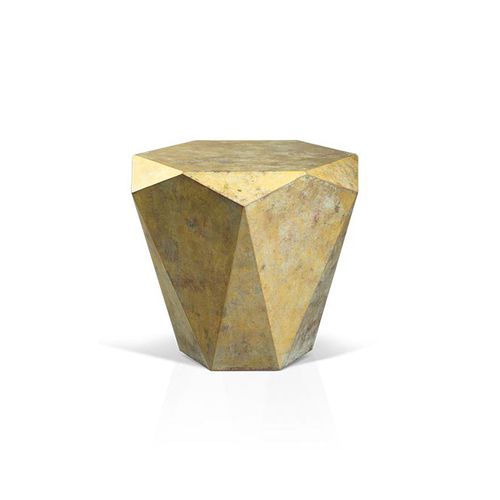 Table d'appoint design original - STEALTH - BRETZ - en MDF / en aluminium / avec piètement en aluminium