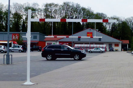 Portique de limitation de hauteur - 417.200 - Schake GmbH