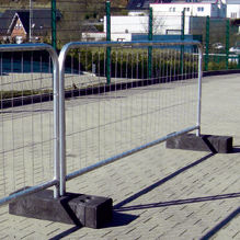 Barrière de foule - 3B1230 - Schake GmbH - fixe / en acier galvanisé / pour espace public