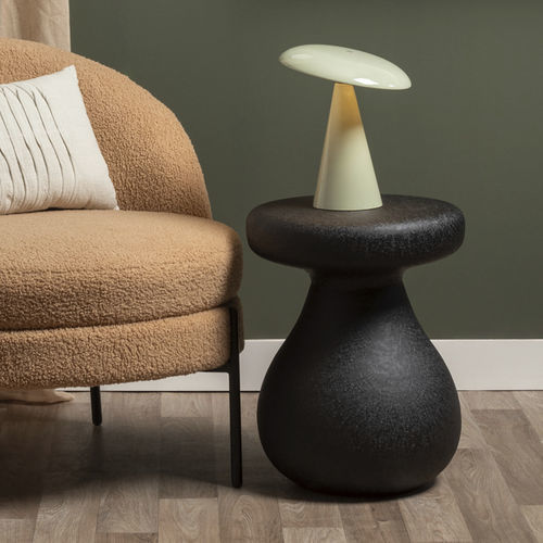 Table d'appoint contemporaine - Boaz - KARLSSON CLOCKS - en fer / avec piètement en fer / ronde