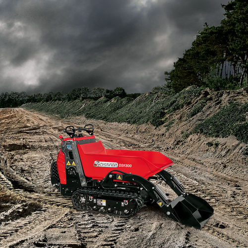Mini-dumper à déchargement frontal - DSK 800 D - TAKEUCHI - Wilhelm Schäfer GmbH
Bau- und Industriemaschinen - sur chenilles / électrique / tout terrain