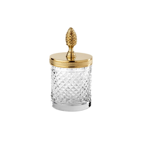 Pot à coton - FS08C-622 - Cristal&Bronze