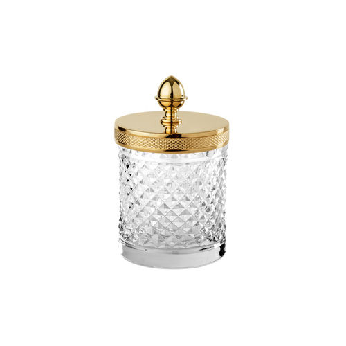 Pot à coton - FS08C-621 - Cristal&Bronze
