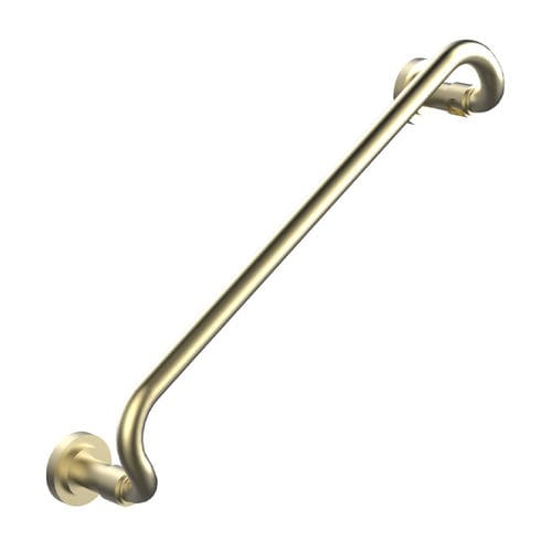 Barre de maintien en laiton - C22-513 C&Eacute;LESTE - Cristal&Bronze - droite / murale / professionnelle