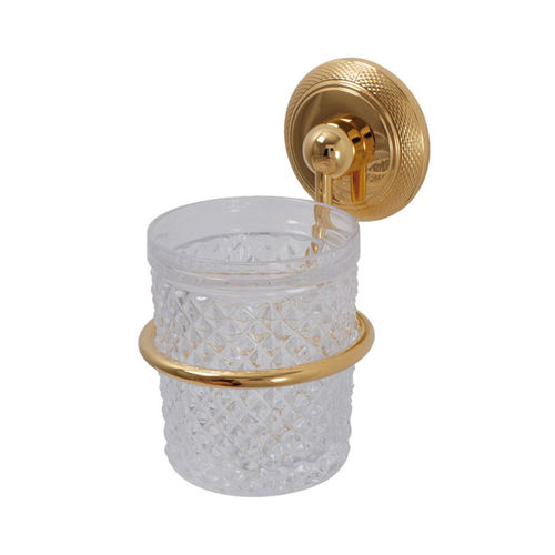 Porte-brosse à dents professionnel - C43-521 &Eacute;L&Eacute;GANCE - Cristal&Bronze