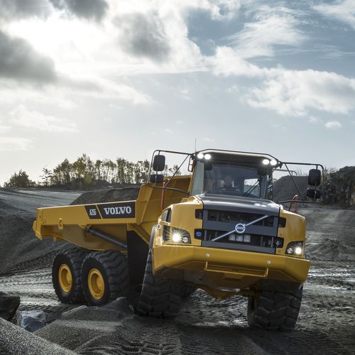 Tombereau articulé - A25G - Volvo Construction Equipment Germany GmbH - sur pneus / diesel / pour chantier