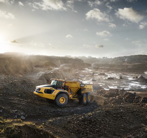 Tombereau articulé - A60H - Volvo Construction Equipment Germany GmbH - à roues / diesel / pour chantier