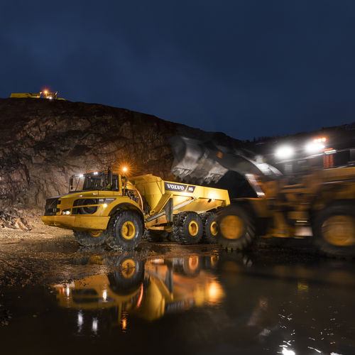 Tombereau articulé - A45G - Volvo Construction Equipment Germany GmbH - sur pneus / diesel / pour chantier