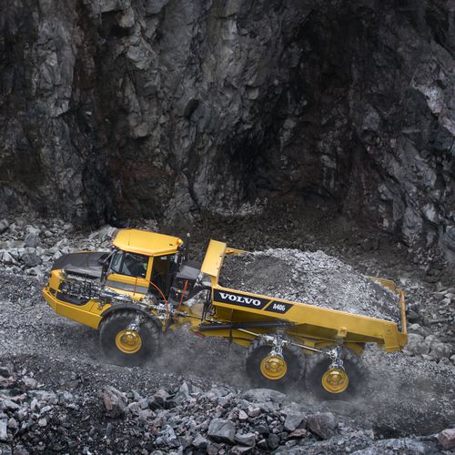 Tombereau articulé - A40G - Volvo Construction Equipment Germany GmbH - sur pneus / diesel / pour chantier