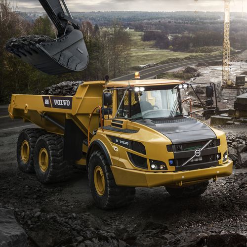 Tombereau articulé - A30G - Volvo Construction Equipment Germany GmbH - sur pneus / diesel / pour chantier