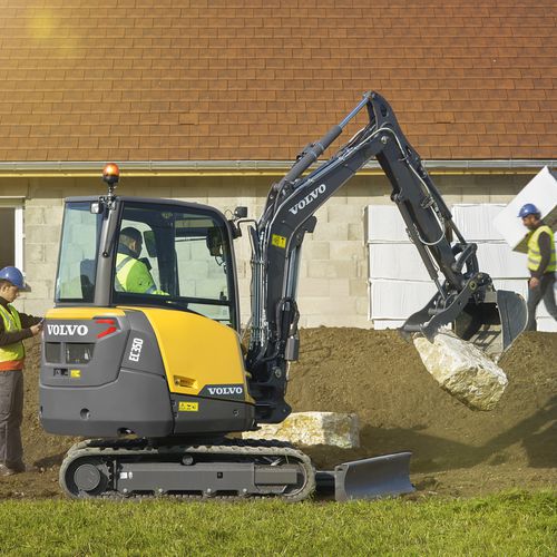 Pelle mini - EC35D - Volvo Construction Equipment Germany GmbH - sur chenilles / compacte / pivotante