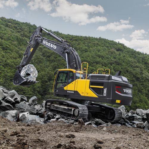 Pelle sur chenilles - EC380E - Volvo Construction Equipment Germany GmbH - pivotante / ergonomique / pour chantier