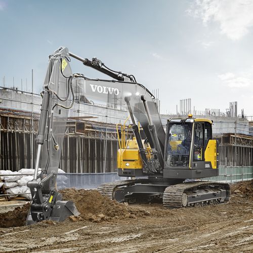 Pelle intermédiaire - ECR235E - Volvo Construction Equipment Germany GmbH - sur chenilles / compacte / ergonomique