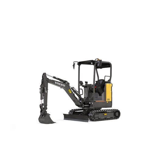 Pelle mini - ECR18 - Volvo Construction Equipment Germany GmbH - sur chenilles / compacte / électrique