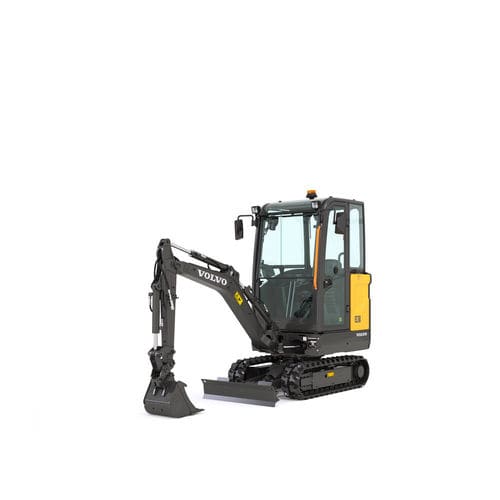 Pelle mini - EC18 - Volvo Construction Equipment Germany GmbH - sur chenilles / compacte / électrique
