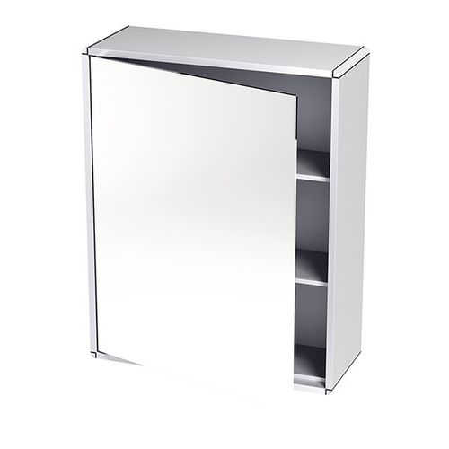 Armoire de toilette à miroir contemporaine - 9510 11 - ODF Paris - en aluminium / murale