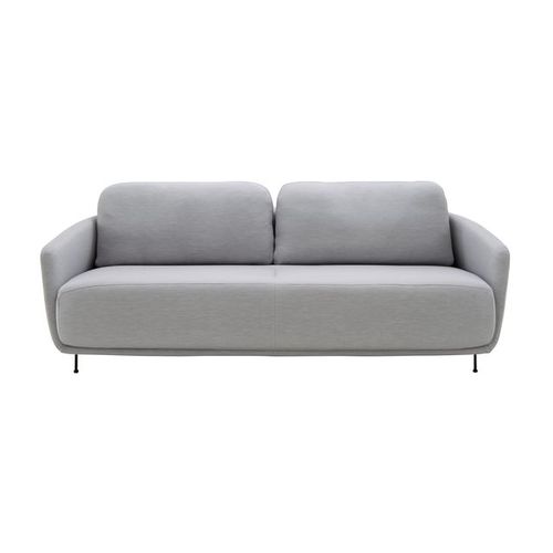 Canapé contemporain - OKURA  - CINNA - en tissu / en cuir / avec repose-tête