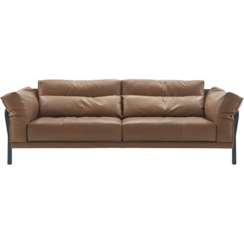 Canapé contemporain - CITYLOFT - CINNA - en tissu / en cuir / avec accoudoirs