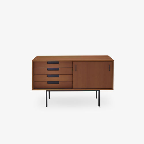 Buffet contemporain - GALERIE M.A.I - CINNA - en MDF / en frêne / en métal