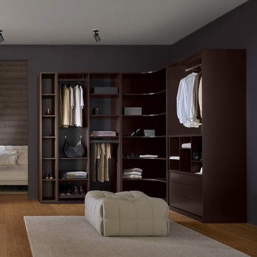 Armoire modulable - TODANA - CINNA - d'angle / contemporaine / en bois