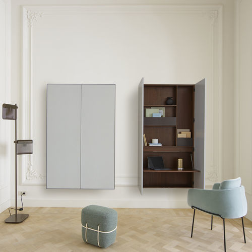 Étagère murale - STENDHAL - CINNA - pour mur / contemporaine / en aluminium