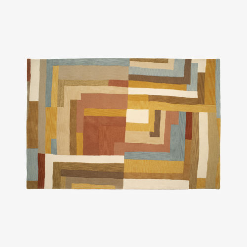 Tapis contemporain - LABYRINTHE - CINNA - géométrique / en laine / rectangulaire