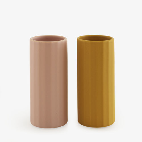 Vase contemporain - DALIA - CINNA - en faïence / de table / à poser au sol