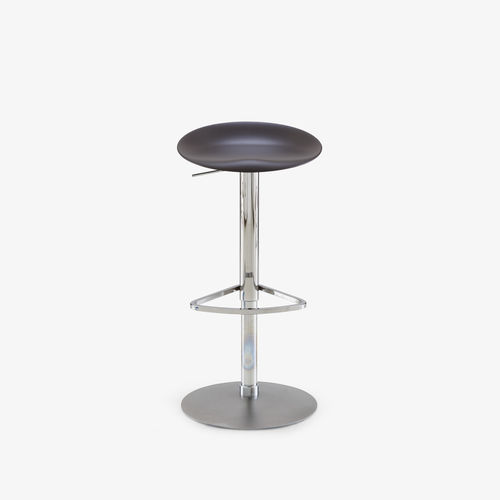 Tabouret de bureau contemporain - BERRETTO - CINNA - en polyuréthane / en acier / avec piètement en acier