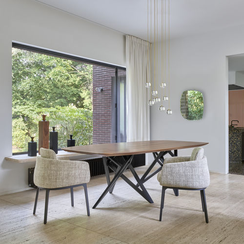 Chaise de bureau contemporaine - TADAO - CINNA - d'intérieur / en tissu / en polyuréthane