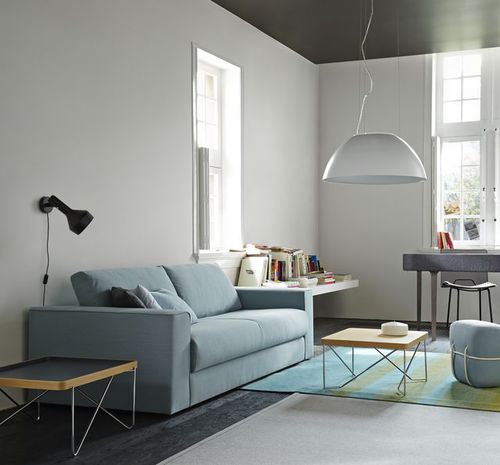 Canapé lit - DO NOT DISTURB - CINNA - compact / contemporain / en tissu