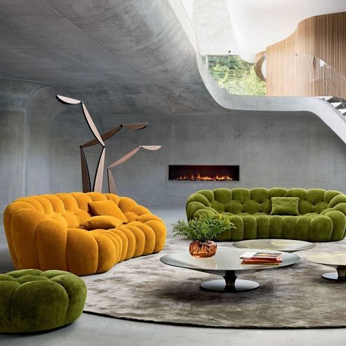 Lampe de sol - OISEAU - ROCHE BOBOIS - en aluminium / contemporaine / d'intérieur
