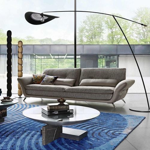 Tapis contemporain - SHELL - ROCHE BOBOIS - à motif / en laine de Nouvelle Zélande / rectangulaire