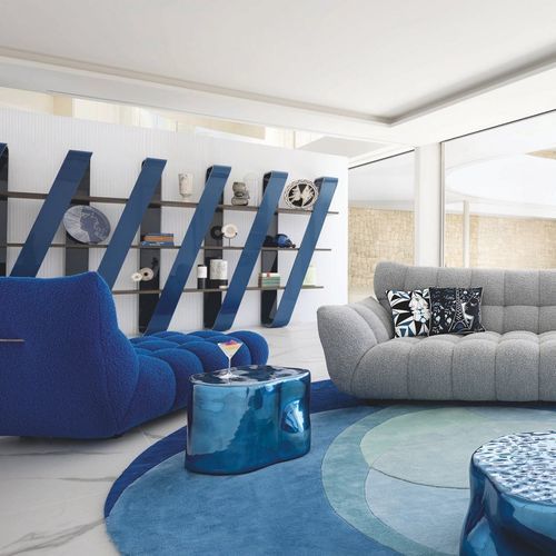 Bibliothèque haute - RUBAN - ROCHE BOBOIS - contemporaine / professionnelle / bois