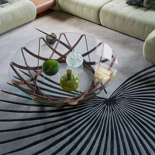 Tapis moderne - MATSURI - ROCHE BOBOIS - à motif / multicolore / en laine