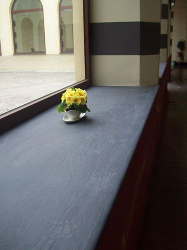 Appui de fenêtre en pierre naturelle - ITALIAN SLATE - Ardesia Mangini A & D snc - d'intérieur